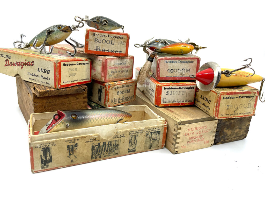 Heddon Lures 3D Photos of My Vintage Fishing Lures